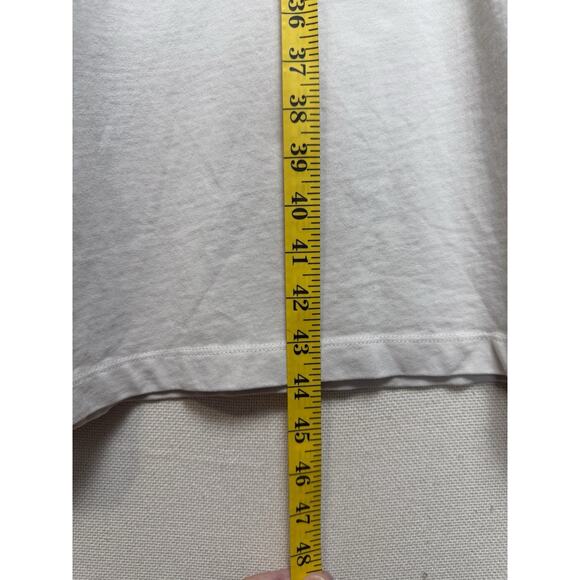 Zara Midi Cotton Bone Ivory Color Tie Waist Dress Sz M Short Sleeve Classic - Picture 10 of 13